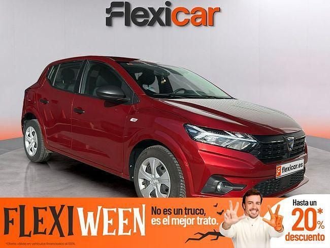 Rojo Usado 2021 Dacia Sandero Acces Utilitario | 10.470 € (Precio justo) - Imagen 1/4
