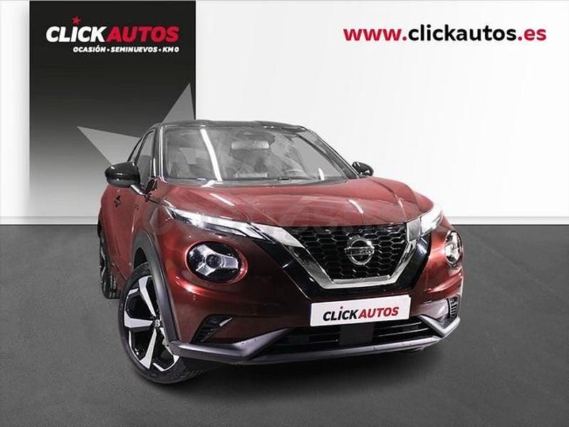 Usado Nissan Juke Tekna 114 CV (83 kW) 2022 Granate SUV