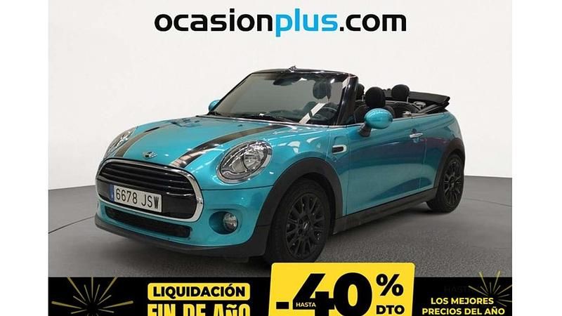 Azul Usado 2016 Mini Cooper D Cabriolet Descapotable | 17.200 € (Precio justo) - Imagen 1/1