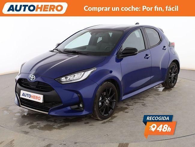 Usado Toyota Yaris Hybrid Style 116 CV (85 kW) 2022 Azul Berlina