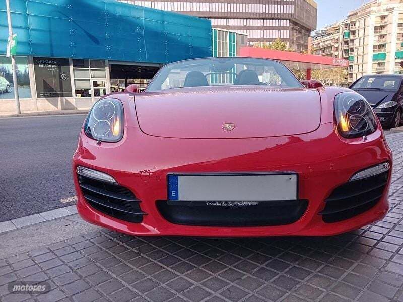 Usado Porsche Boxster 265 CV (194 kW) 2015 Rojo Descapotable