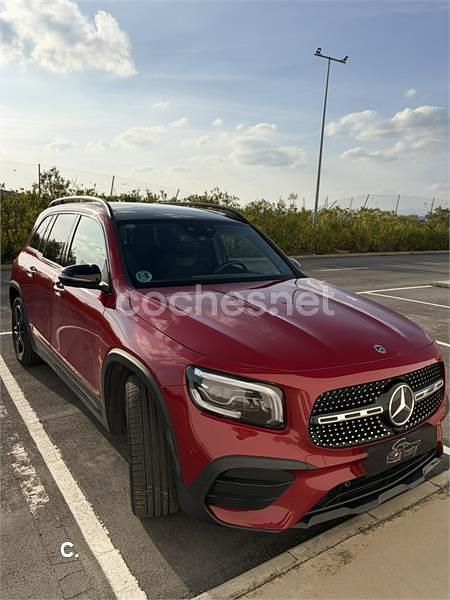Usado Mercedes GLB200 150 CV (110 kW) 2022 Rojo SUV