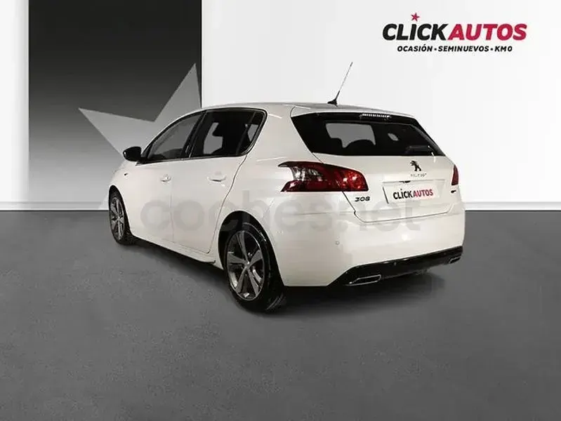 Usado Peugeot 308 GT 130 CV (95 kW) 2021 Blanco Berlina