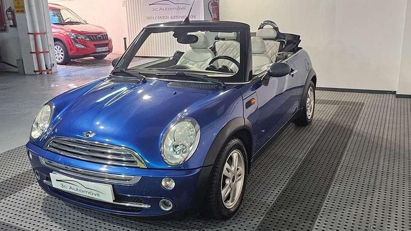 Usado Mini One Cabriolet 90 CV (66 kW) 2007 Azul Descapotable