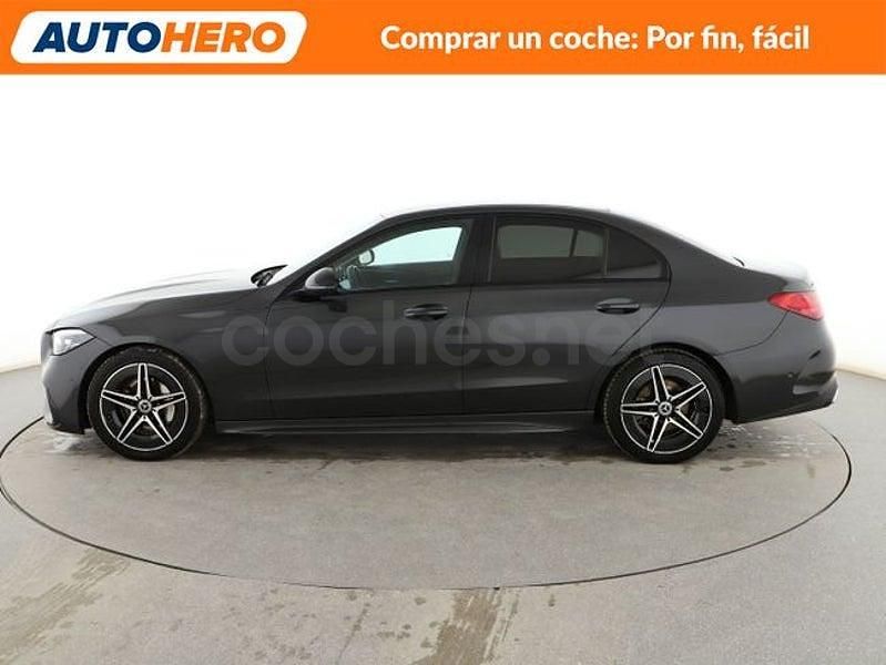 Usado Mercedes C200 AMG line 163 CV (119 kW) 2024 Negro Berlina