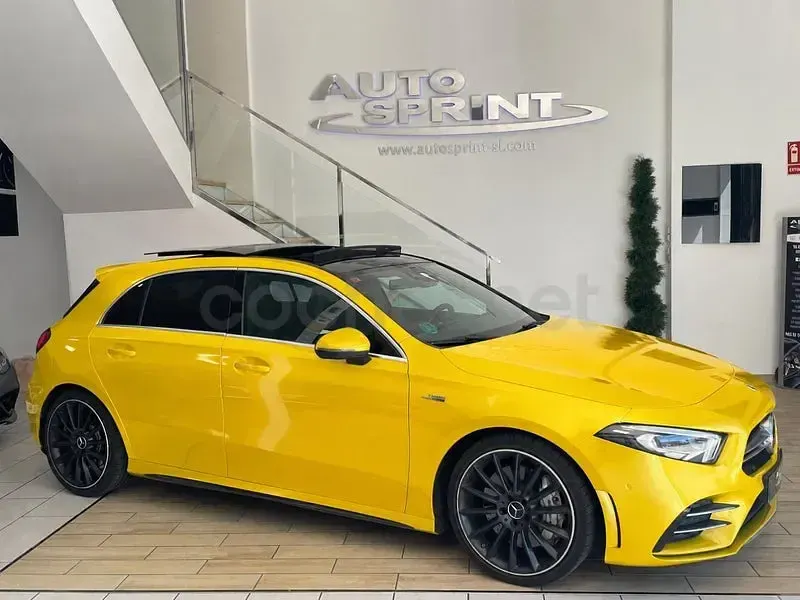 Usado Mercedes A35 AMG AMG 306 CV (225 kW) 2019 Amarillo Berlina