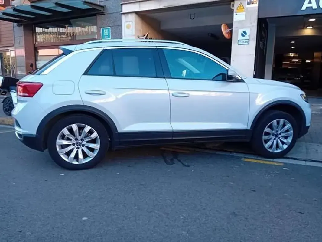 Usado VW T-Roc Style 150 CV (110 kW) 2021 Blanco SUV