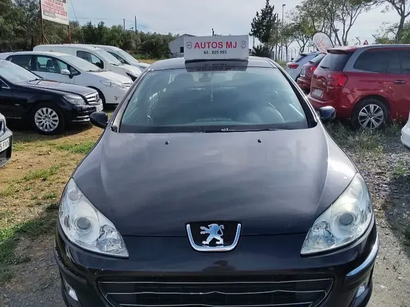 Usado Peugeot 407 Premium 136 CV (100 kW) 2007 Negro Berlina