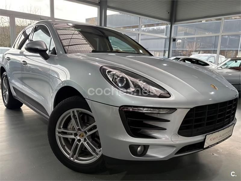 Usado Porsche Macan S 354 CV (260 kW) 2017 Gris / plata SUV