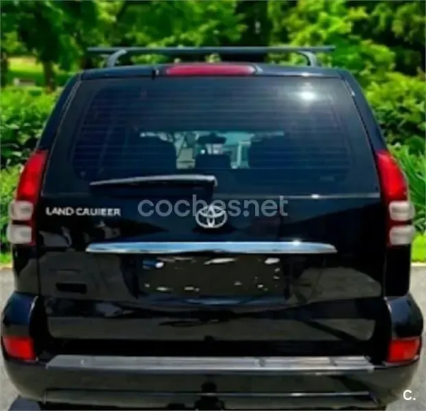 Usado Toyota Land Cruiser 166 CV (122 kW) 2007 Negro SUV