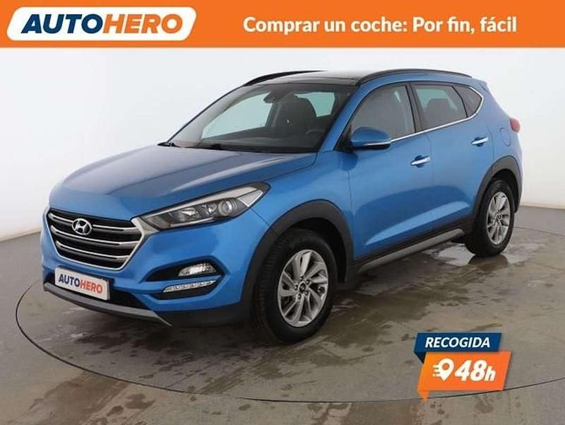 Azul Usado 2015 Hyundai Tucson SUV | 15.999 € (Precio justo) - Imagen 1/3