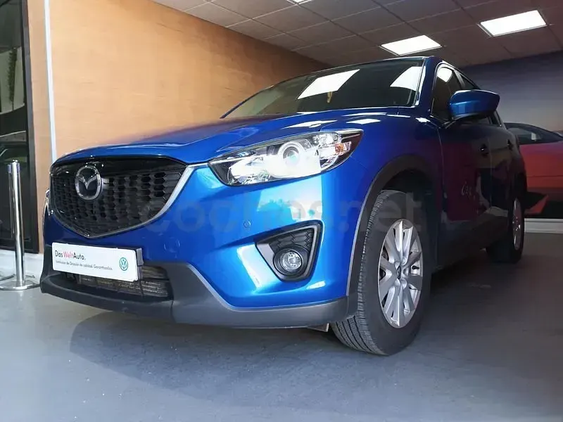 Usado Mazda CX-5 Style 150 CV (110 kW) 2014 Azul SUV