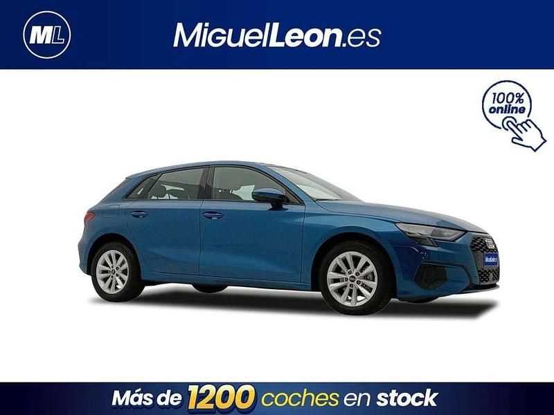 Usado Audi A3 Sportback Advanced 116 CV (85 kW) 2023 Azul Utilitario