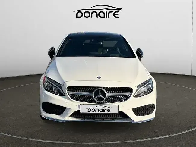 Occasion Mercedes C250 AMG line 204 PK (150 kW) 2016 Zwart Coupé