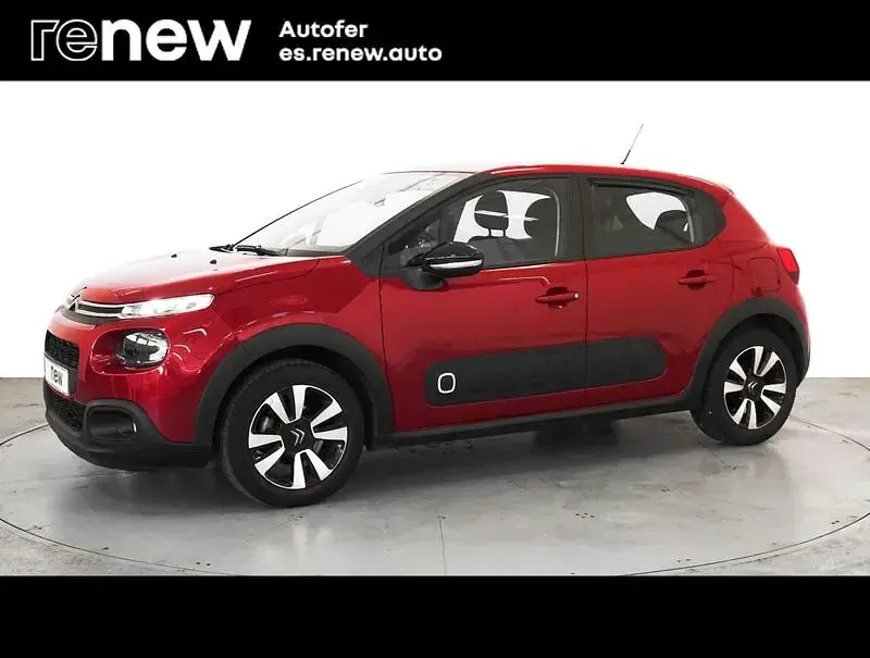Usado Citroën C3 Feel 82 CV (60 kW) 2017 Rojo Berlina