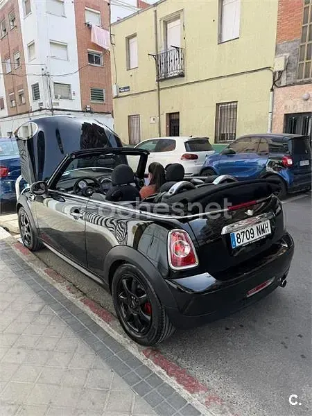Usado Mini Cooper Cabriolet 122 CV (89 kW) 2012 Negro Descapotable