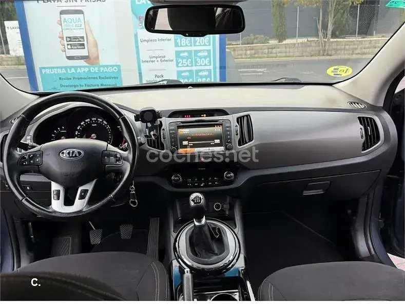 Usado Kia Sportage 115 CV (84 kW) 2014 Negro SUV