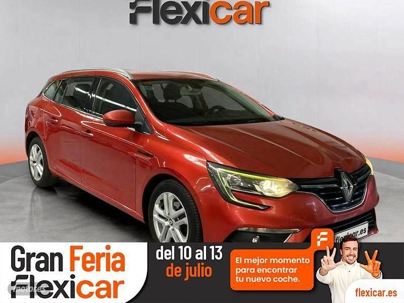 Rojo Usado 2016 Renault Mégane GrandTour Intens Familiar | 12.990 € (Precio justo) - Imagen 1/4