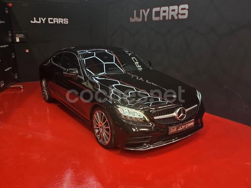 Negro Usado 2018 Mercedes C220 Coupe | 26.999 € (Precio justo) - Imagen 1/4