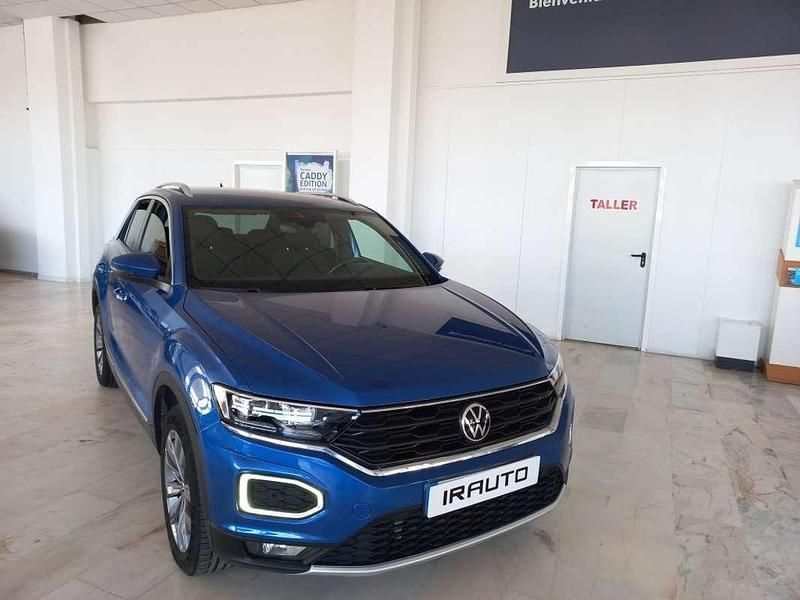 Usado VW T-Roc Sport 150 CV (110 kW) 2021 Azul SUV