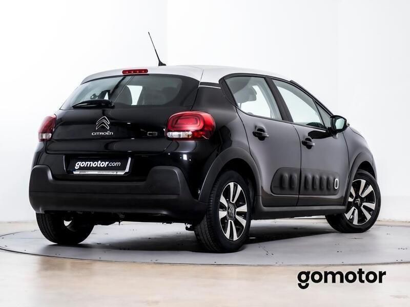 Usado Citroën C3 Feel 110 CV (80 kW) 2019 Negro Utilitario