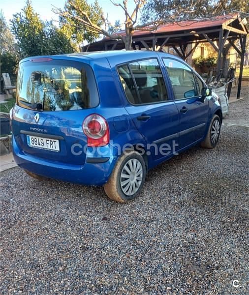 Usado Renault Modus Authentique 85 CV (62 kW) 2007 Azul Monovolumen