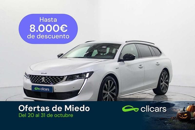 Blanco Usado 2019 Peugeot 508 GT-line Familiar | 17.590 € (Precio justo) - Imagen 1/4