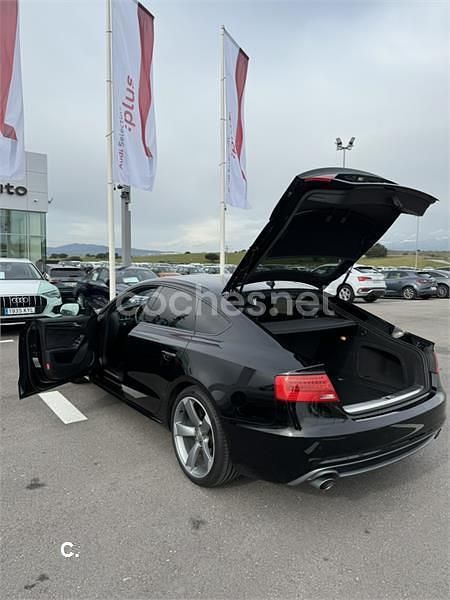 Usado Audi A5 Sportback S-Line 245 CV (180 kW) 2015 Negro Utilitario