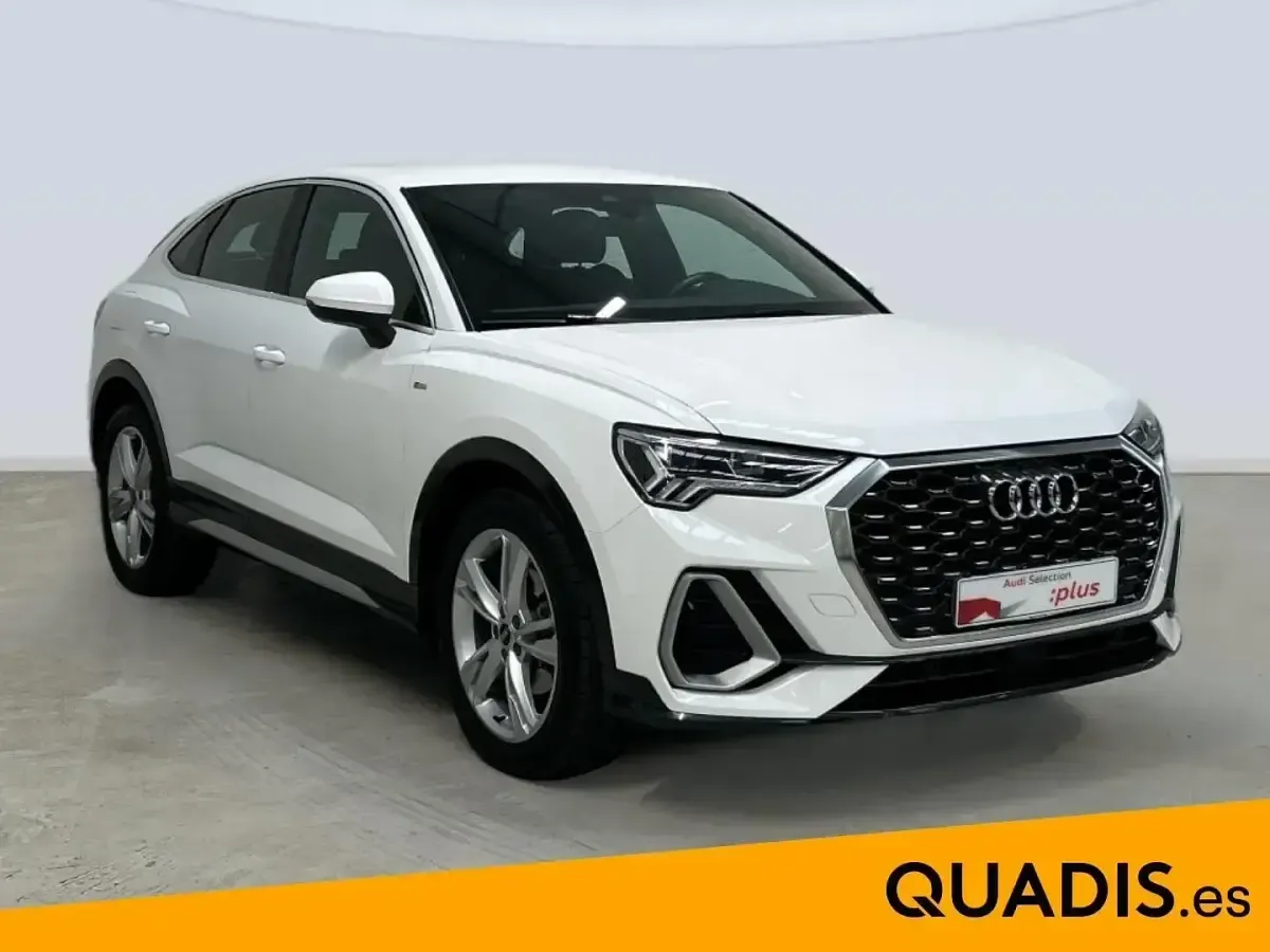 Usado Audi Q3 S-Line 150 CV (110 kW) 2022 Blanco SUV