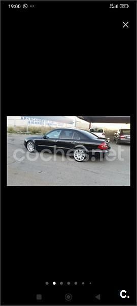 Usado Mercedes E270 Avantgarde 177 CV (130 kW) 2004 Negro Berlina