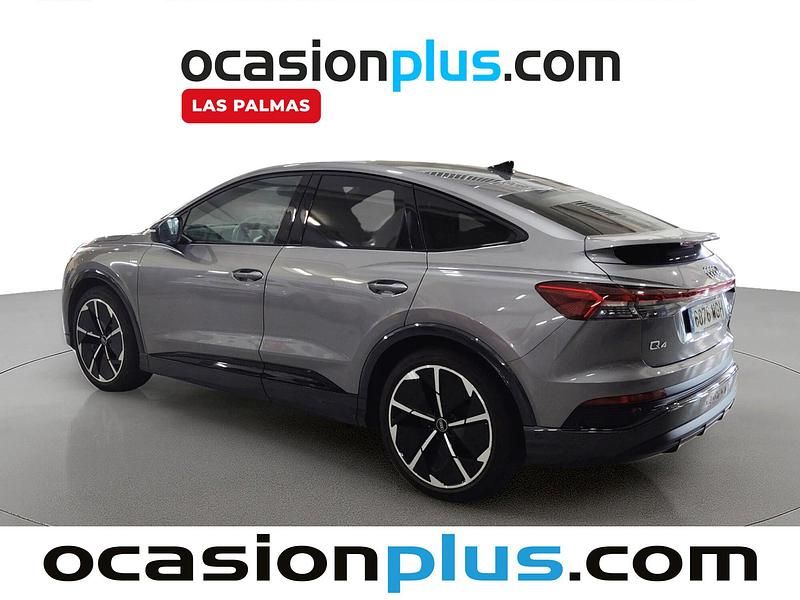 Usado Audi Q4 e-tron S-Line 219 kW (299 CV) 2023 Gris SUV