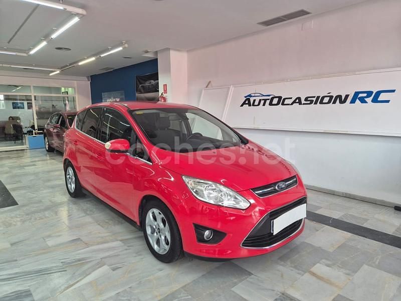 Rojo Usado 2011 Ford C-MAX Titanium Monovolumen | 8200 € (Precio justo) - Imagen 1/4