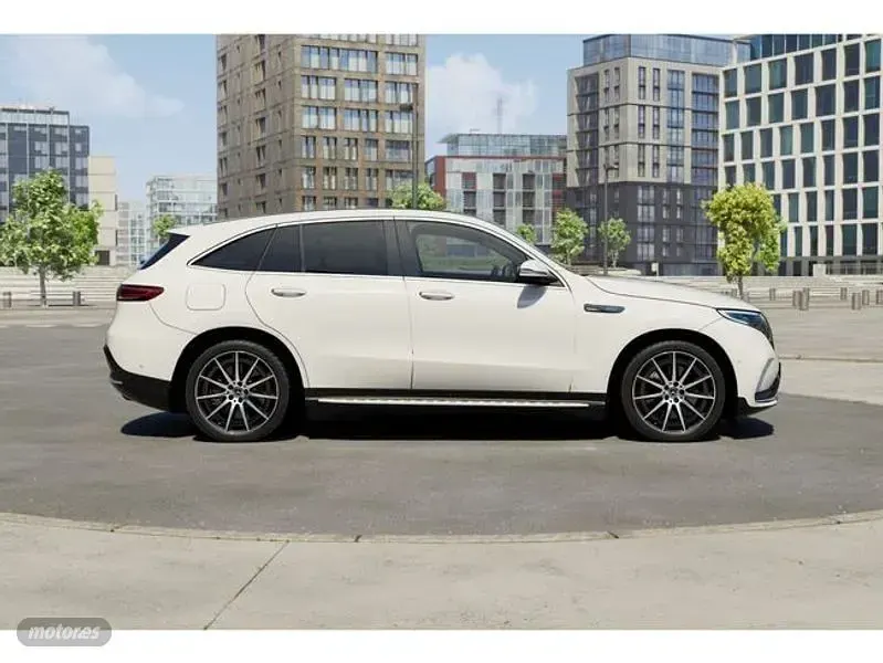 Usado Mercedes EQC400 300 kW (408 CV) 2020 Blanco SUV