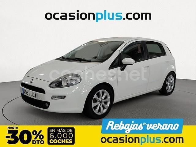 Blanco Usado 2015 Fiat Punto Pop Utilitario | 6099 € (Precio justo) - Imagen 1/4