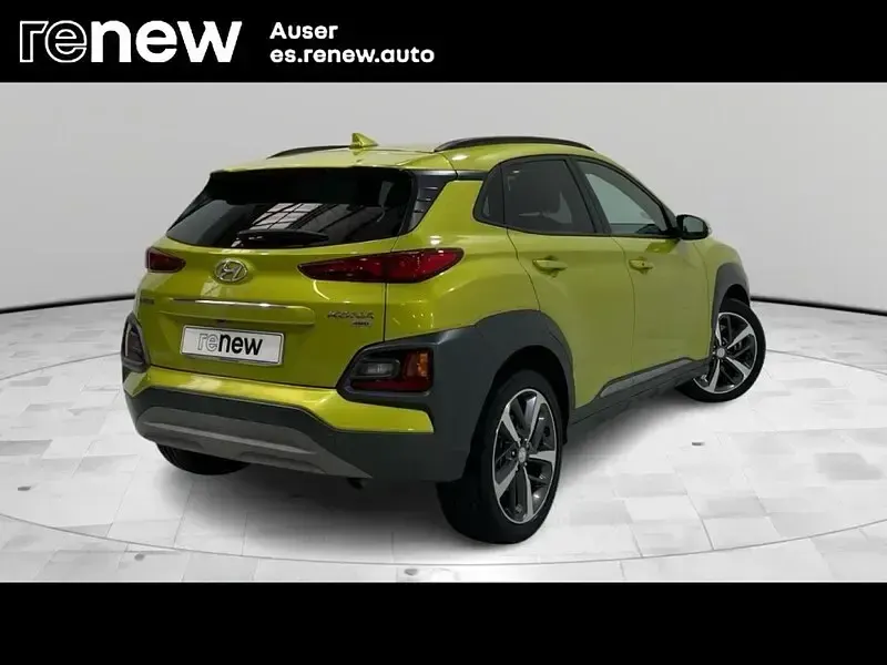 Usado Hyundai Kona 120 CV (88 kW) 2019 Acid yellow SUV