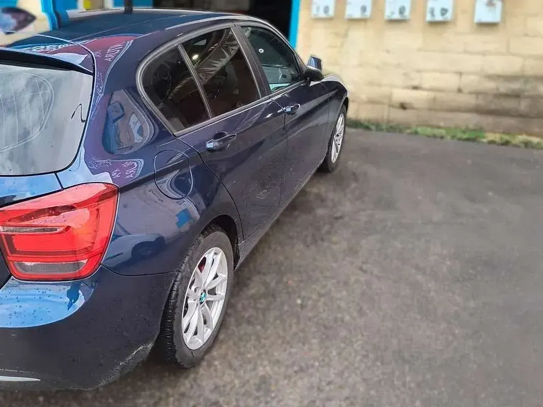 Usado BMW 116 Sport Line 116 CV (85 kW) 2012 Azul Utilitario