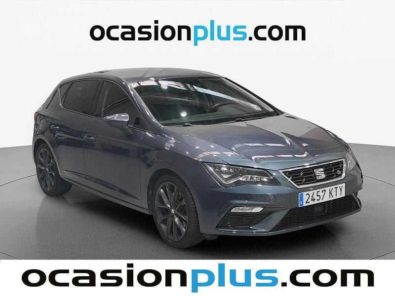 Usado Seat Leon FR 190 CV (139 kW) 2019 Gris Utilitario