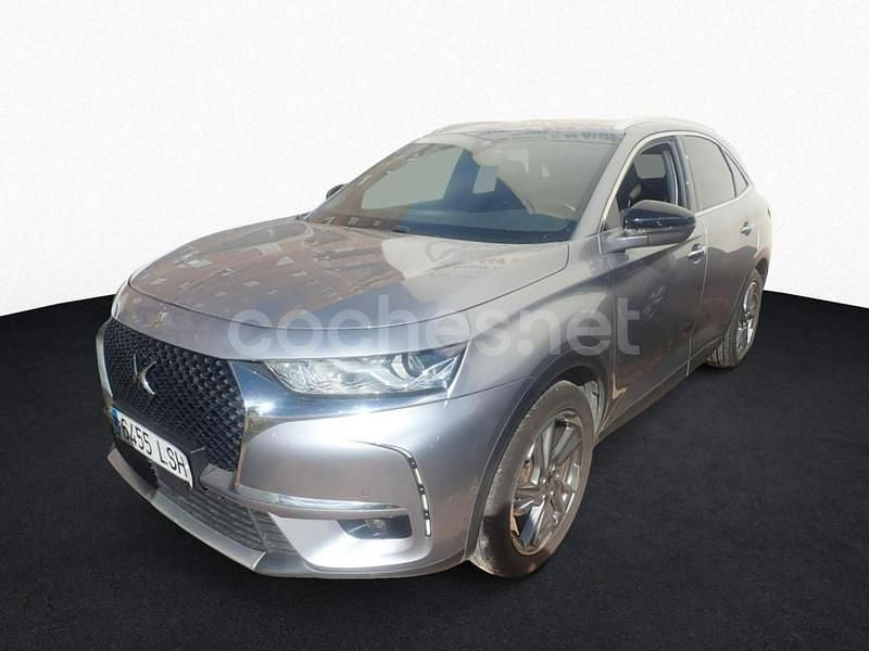 Gris / plata Usado 2021 DS Automobiles DS7 Crossback Bastille SUV | 16.999 € (Precio justo) - Imagen 1/4
