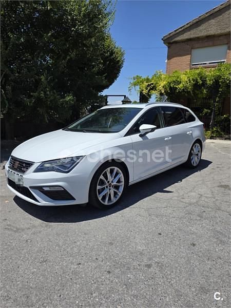 Blanco Usado 2018 Seat Leon ST FR Familiar | 15.000 € (Un poco caro) - Imagen 1/4
