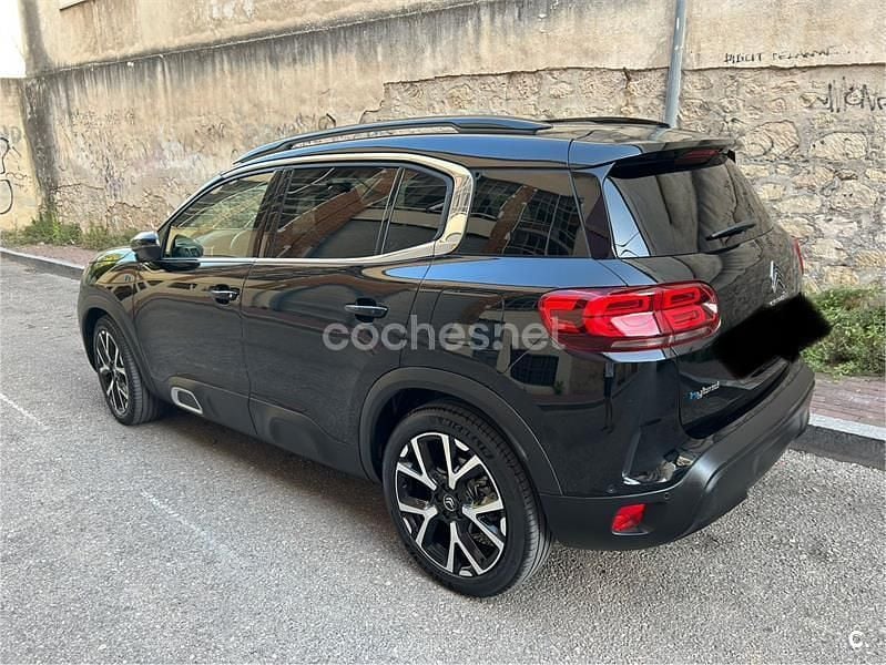 Negro Usado 2022 Citroën C5 Aircross SUV | 26.500 € (Caro) - Imagen 1/4