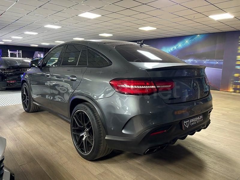 Usado Mercedes GLE63 AMG 585 CV (430 kW) 2017 Gris / plata Coupe