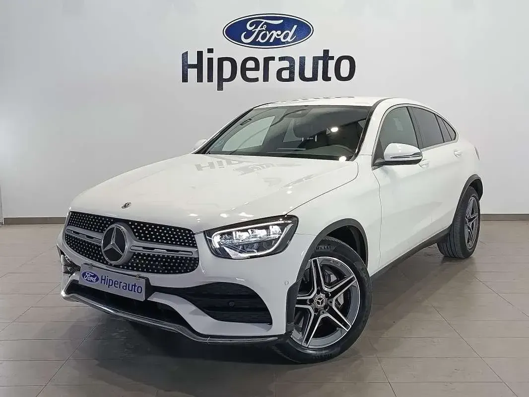 Usado Mercedes GLC220 194 CV (142 kW) 2022 Blanco SUV