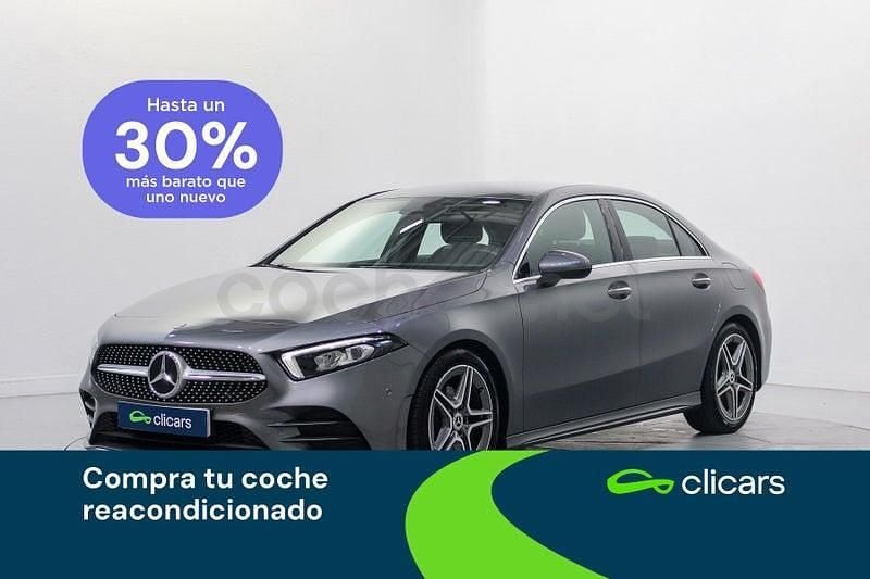 Usado Mercedes A200 163 CV (119 kW) 2019 Gris / plata Berlina