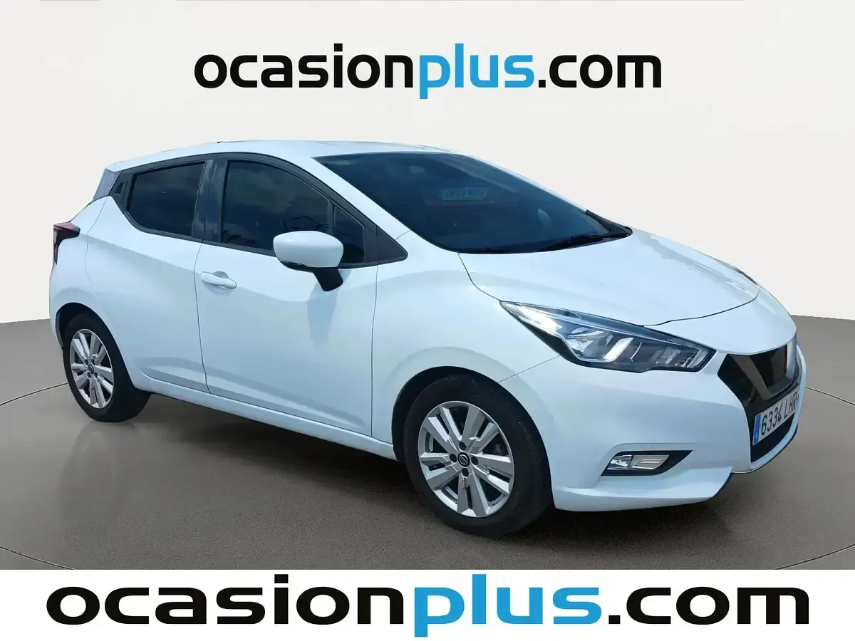 Usado Nissan Micra N-Connecta 100 CV (73 kW) 2020 Blanco Utilitario