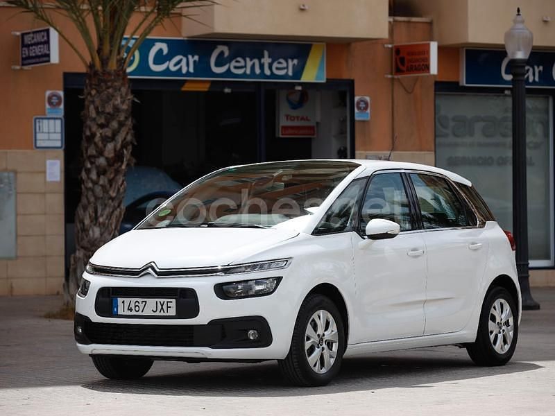Usado Citroën C4 Picasso Feel 120 CV (88 kW) 2017 Blanco Monovolumen
