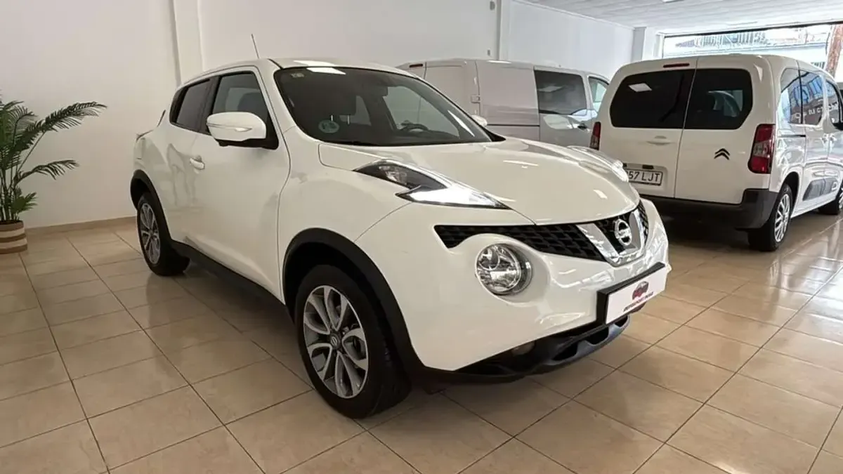 Usado Nissan Juke Tekna 110 CV (80 kW) 2015 Blanco SUV