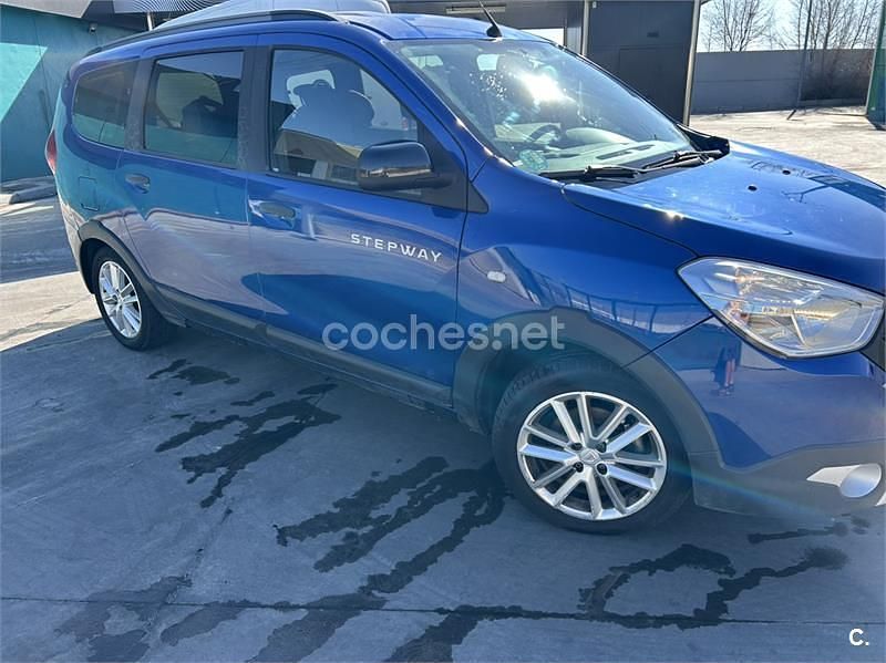 Azul Usado 2021 Dacia Lodgy Comfort Monovolumen | 16.200 € (Precio justo) - Imagen 1/4