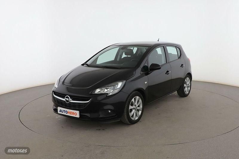 Negro Usado 2018 Opel Corsa Selective Berlina | 8999 € (Precio justo) - Imagen 1/3