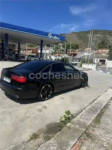 Usado Audi A6 Advanced 190 CV (139 kW) 2014 Negro Berlina