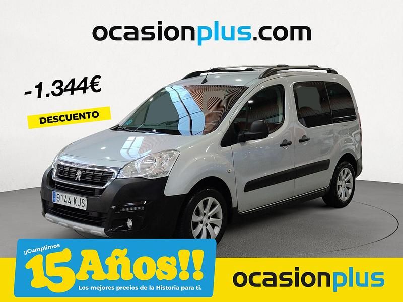 Gris Usado 2018 Peugeot Partner Monovolumen | 14.790 € (Un poco caro) - Imagen 1/4